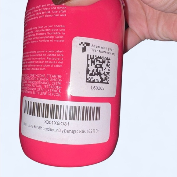 Luseta Keratin Conditioner 16.9 fl oz โ 2 Pack (New, Sealed) - Picture 9 of 10